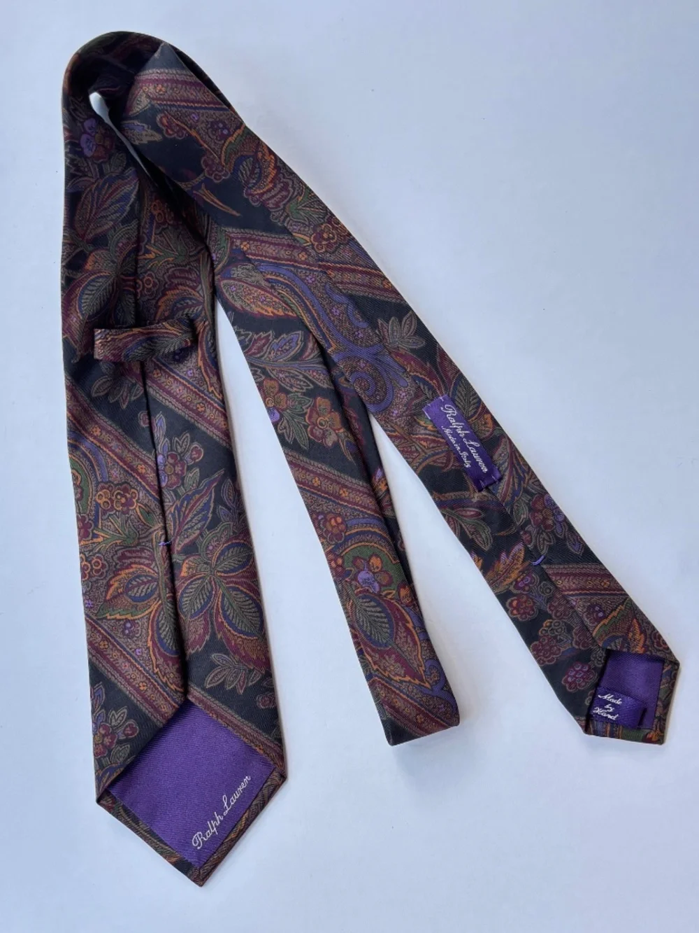 Ralph Lauren Purple Label luxurious tie